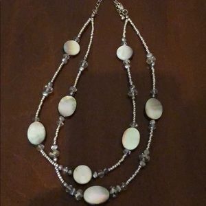 Double strand necklace